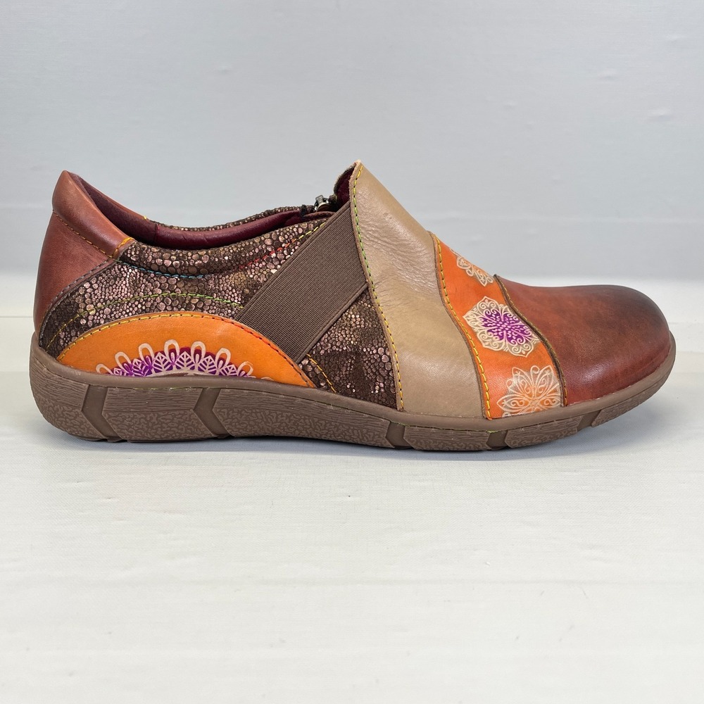 L'Artiste by Spring Step Lata Shoes Womens Size 41 US 9.5 Leather Casual Loafers